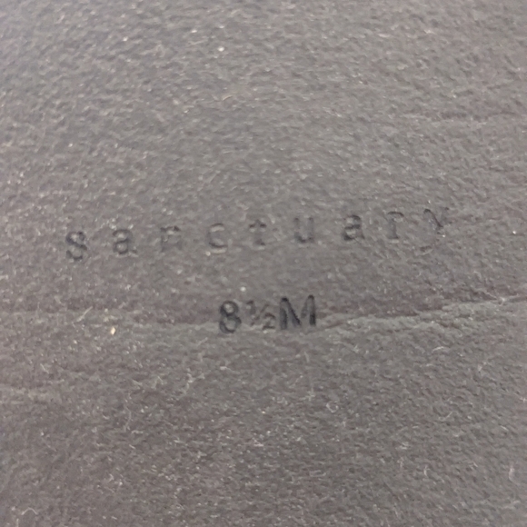 Sanctuary Evolve Women's Black Suede Ankle Boots - Picture 6 of 9